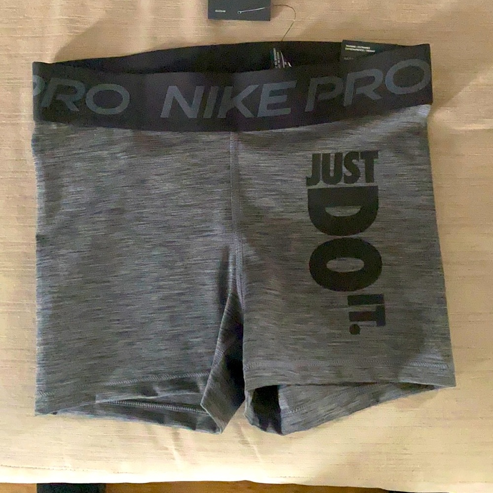 Nike Pro Gray Training Shorts